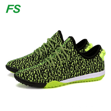 2016 latest quality flyknit indoor men football shoe,wholesale indoor soccer shoes, used futsal shoes man